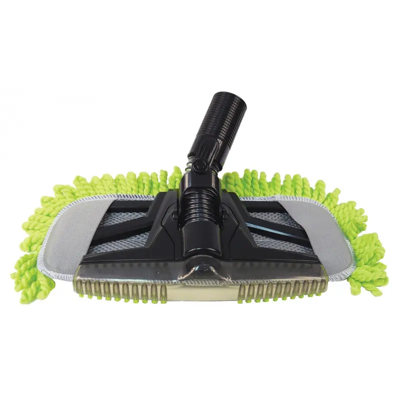 Vac N Glo Microfiber Mop Pad – 12-Inch (30.4 cm), 1.25-Inch (32 mm) Diameter, Lime
