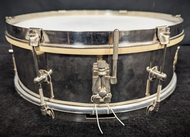 Vintage Late-1950s Steel Snare Drum – Collector’s Edition