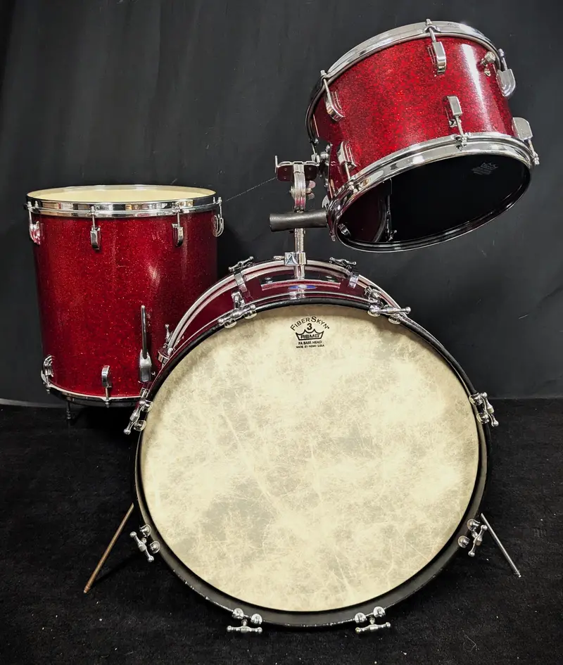 Vintage-Style 3-Piece Drum Shell Pack – 1960s-Inspired