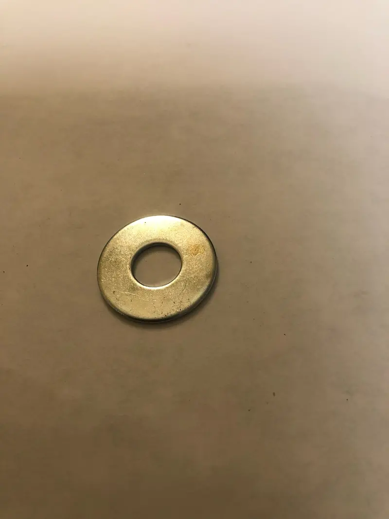 W-166 7/16″ Flat Washer – Clear Zinc Coated