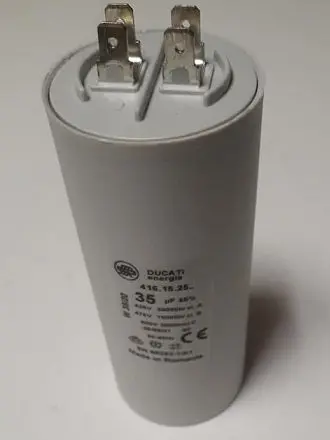 Winco 300323-212 35µF Four-Pin Run Capacitor for WH3 Generators