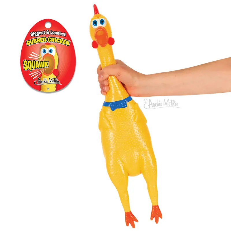World’s Largest & Loudest Rubber Chicken