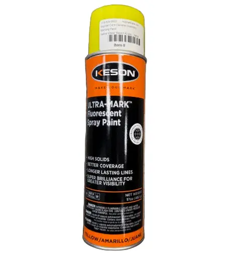 Yellow Water-Based Krylon Spray Paint Can