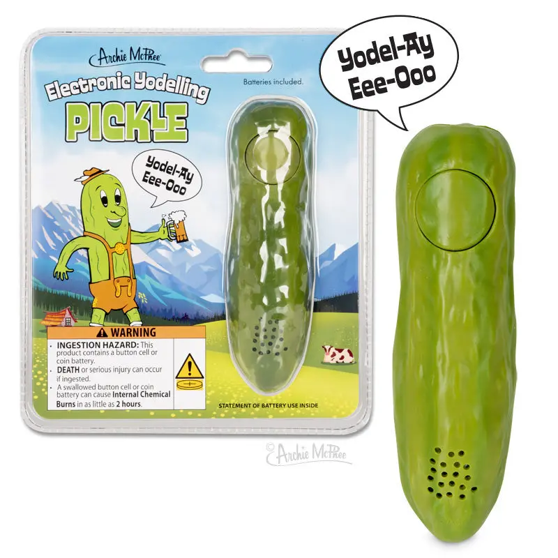 Yodeling Pickle Sound Toy
