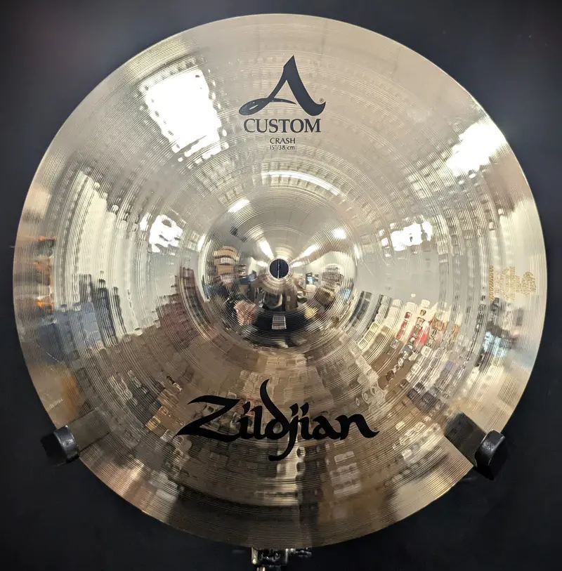 Zildjian 15-Inch A Custom Brilliant Crash Cymbal