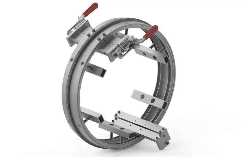 Bug-O Bent Ring Rail System – Designed For 36-Inch Pipe, Model Brr-3250-36 1