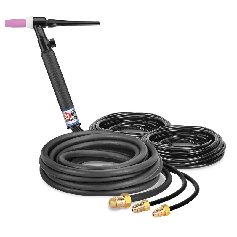 Ck Worldwide Ck18V-25-R Nantig Water-Cooled Torch – 350A, 25-Foot Cables With Valve 1