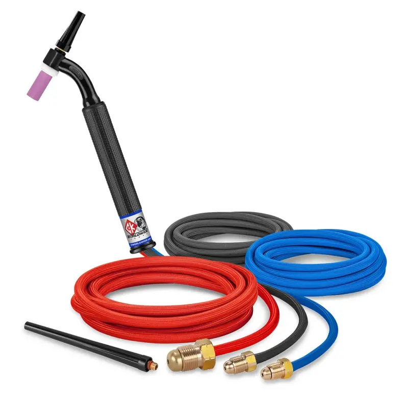 Ck Worldwide Ck2312Sf Fx Water-Cooled 300A Flex Head Tig Torch With 12.5' Superflex Cables 1