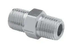 Harris 1/2" Npt X 4" Brass Pipe Nipple – Standard Fitting For Gas & Fluid Lines (9005704) 1