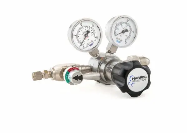 Harris 741-125-000-C-6 Ultra-High-Purity Stainless Steel Barstock Regulator 1