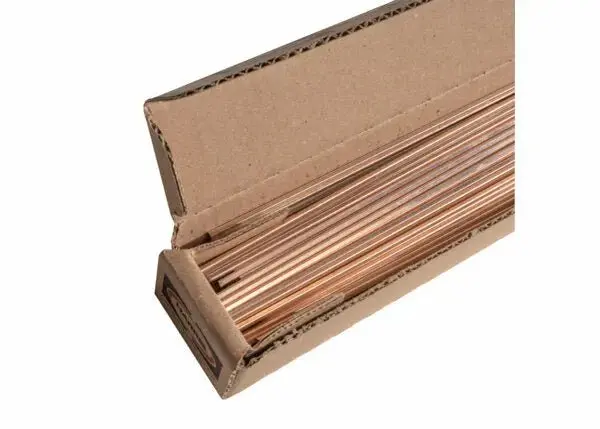 Harris Stay-Silv 15 Phos-Copper Brazing Rod – 1/8" × 20", 25 Lb Box (15620S) 1