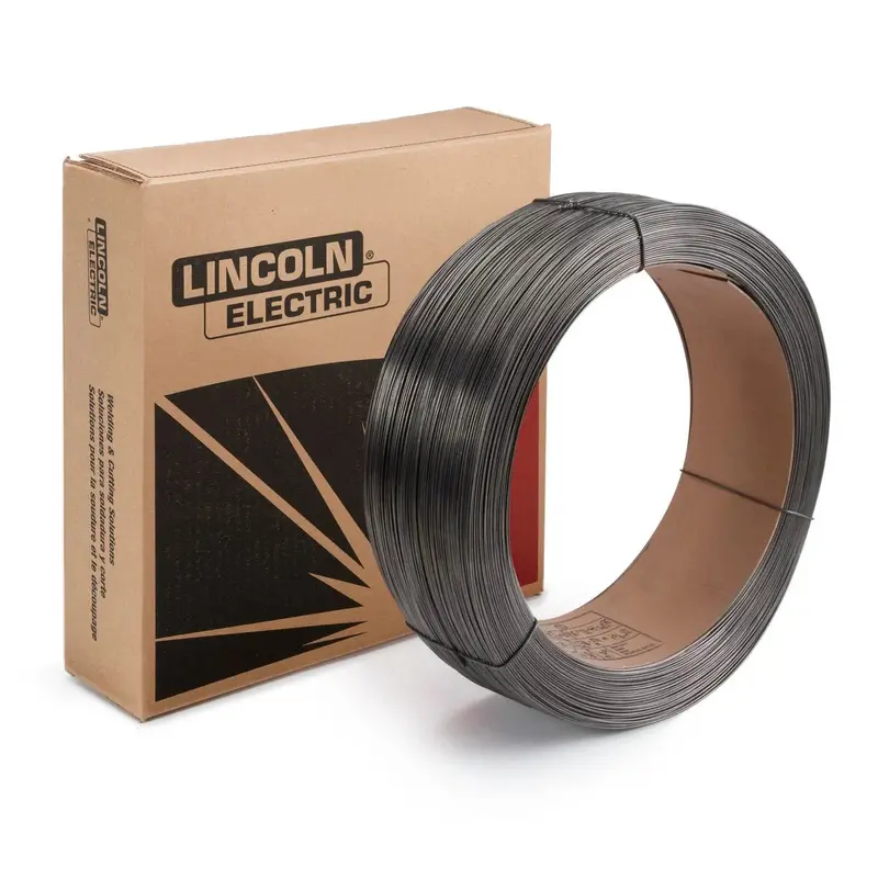 Lincoln Lincore 30-S Metal-Cored Saw Wire – 1/8″ Diameter, 50 Lb Coil (Ed015889) 1