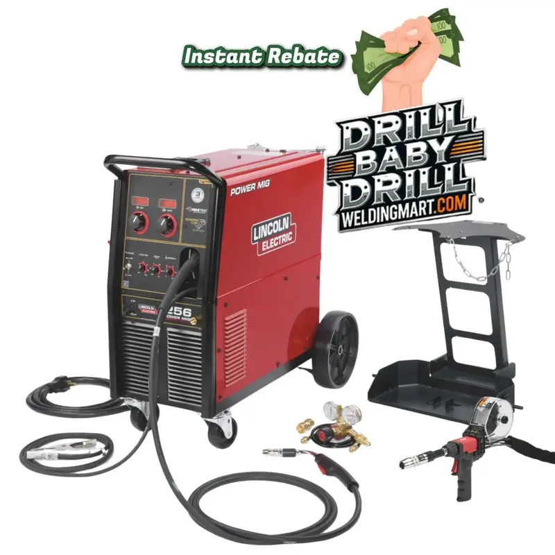 Lincoln Power Mig 256 One-Pak Complete Welding Package – K3069-1 1