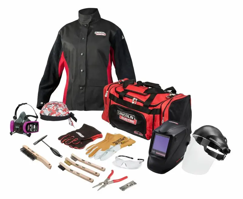 Lincoln Women’S Advanced Welding Ready Pak — Ergonomic Gear Set (K3699-W-M) 1